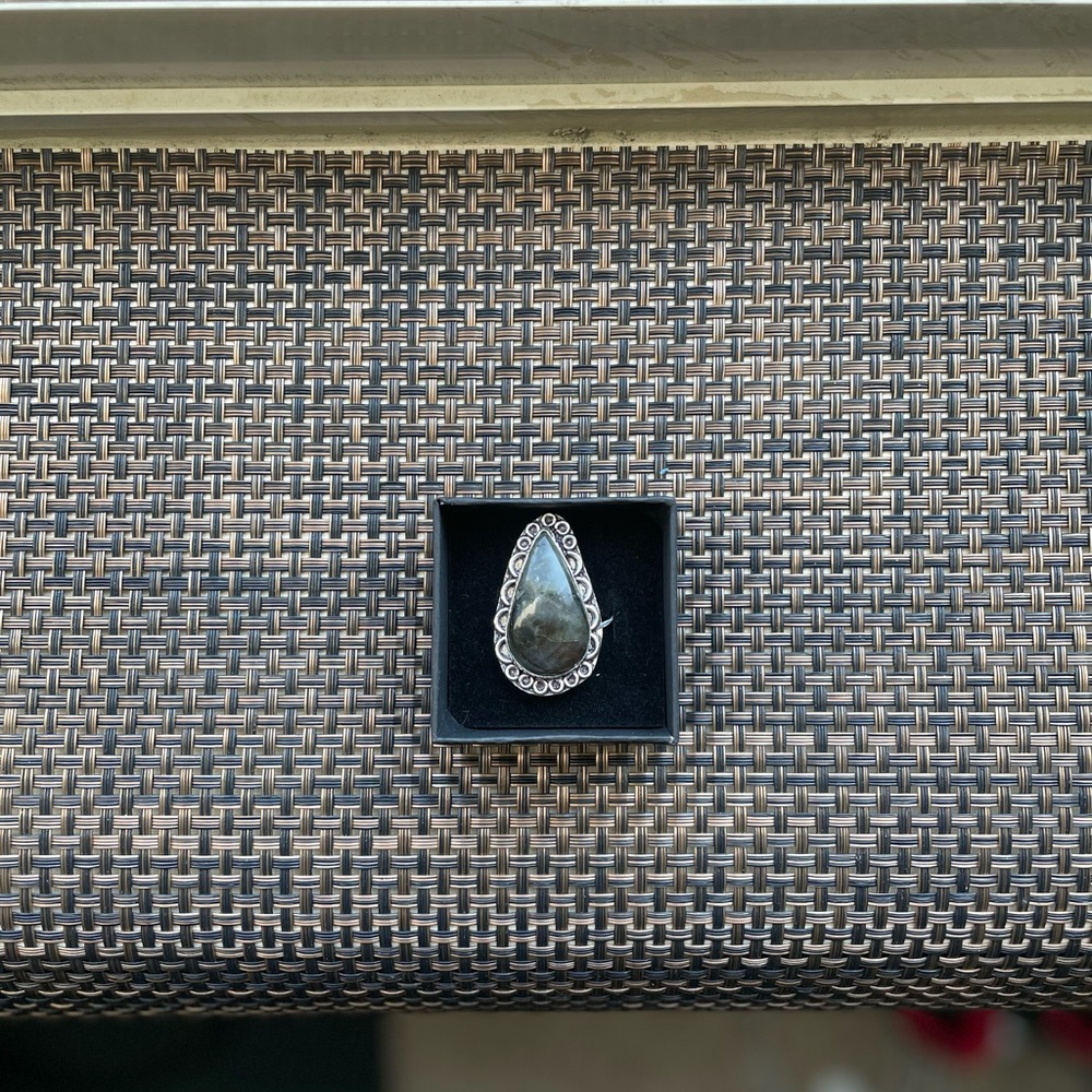 925 Labradorite Ring (Size 8.5) - Picture 5 of 5
